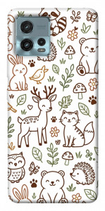Чохол Wildlife pattern для Motorola Moto G72
