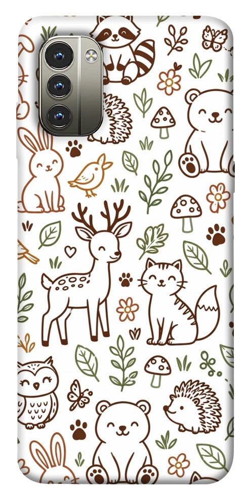 Чехол Wildlife pattern для Nokia G11