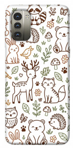 Чехол Wildlife pattern для Nokia G11