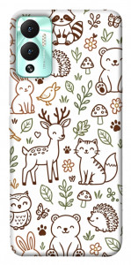 Чохол Wildlife pattern для Infinix Hot 12 Play