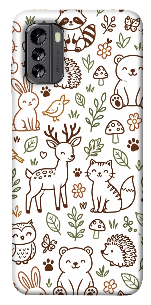 Чохол Wildlife pattern для Nokia G60