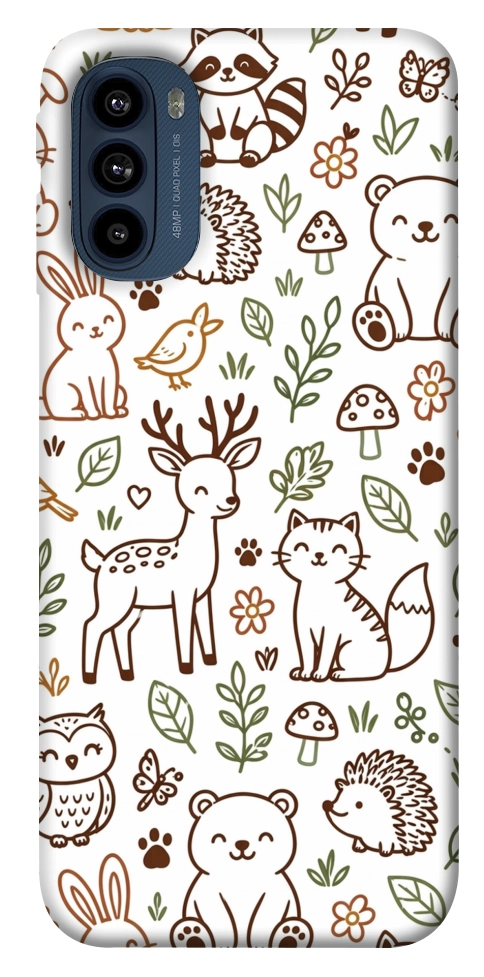 Чохол Wildlife pattern для Motorola Moto G41