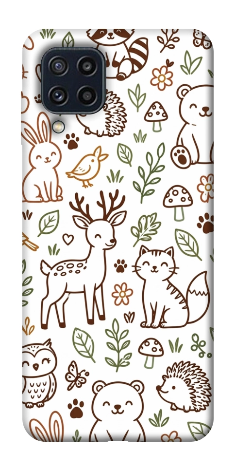 Чехол Wildlife pattern для Galaxy M32