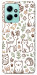 Чехол Wildlife pattern для Xiaomi Redmi Note 12 4G