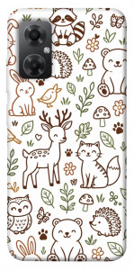 Чохол Wildlife pattern для Xiaomi Redmi Note 11R