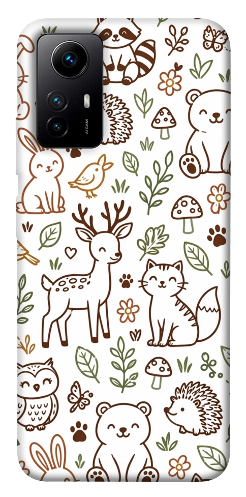 Чохол Wildlife pattern для Xiaomi Redmi Note 12S