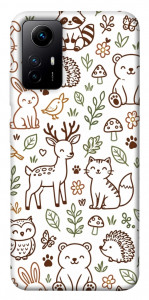 Чохол Wildlife pattern для Xiaomi Redmi Note 12S