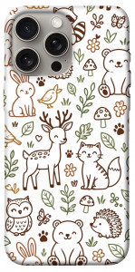 Чехол Wildlife pattern для iPhone 15 Pro Max