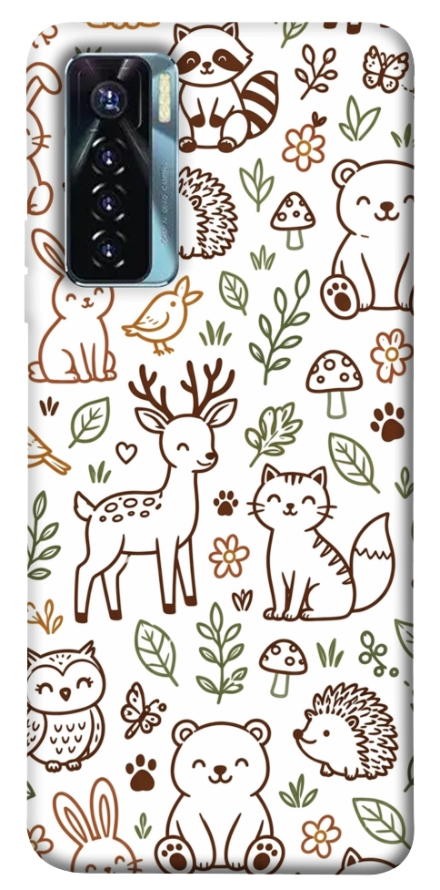 Чохол Wildlife pattern для TECNO Camon 17 Pro