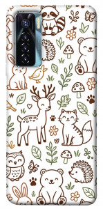 Чохол Wildlife pattern для TECNO Camon 17 Pro