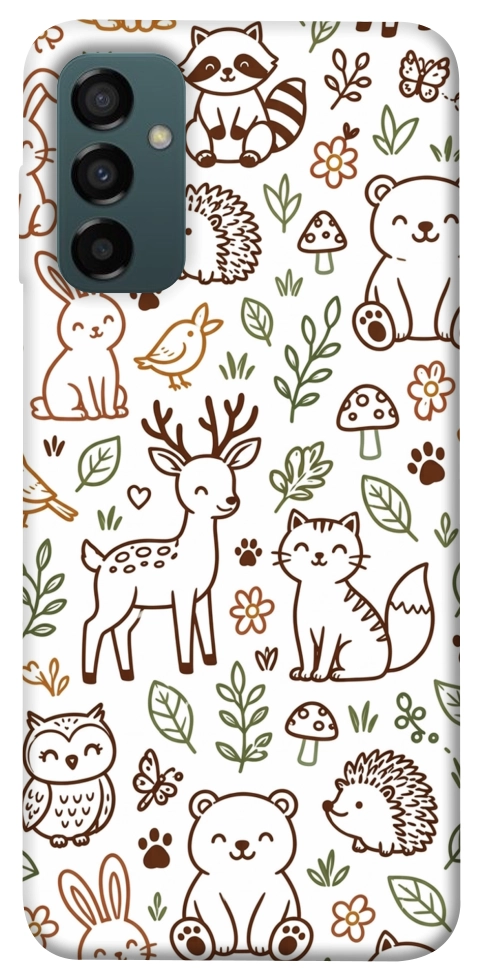 Чехол Wildlife pattern для Galaxy M34 5G