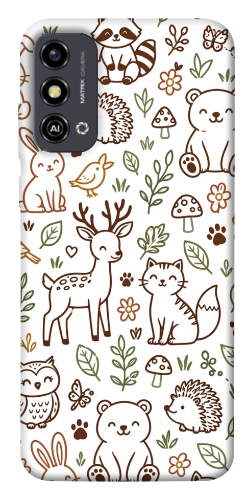 Чохол Wildlife pattern для ZTE Blade A53