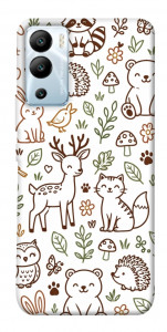 Чехол Wildlife pattern для Infinix Hot 12i