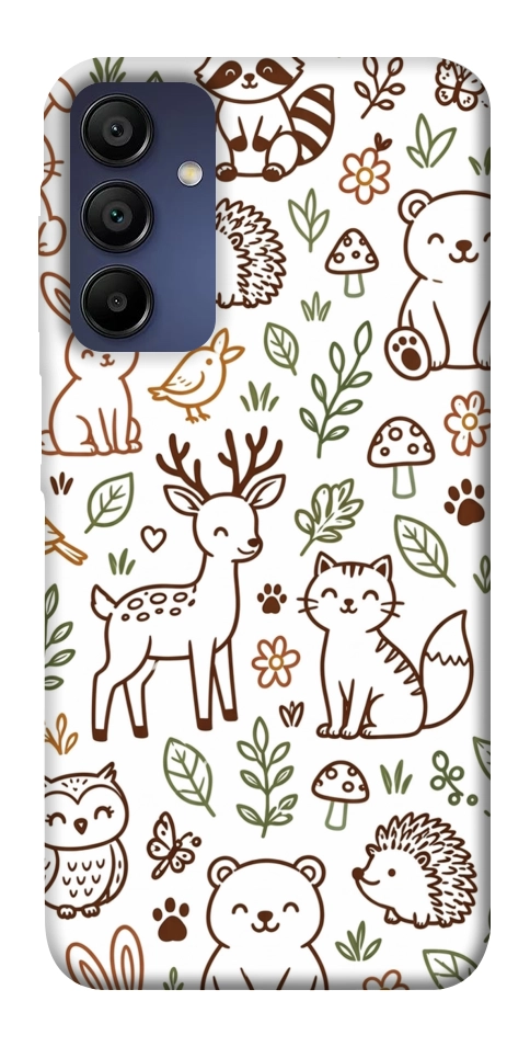 Чехол Wildlife pattern для Galaxy A15