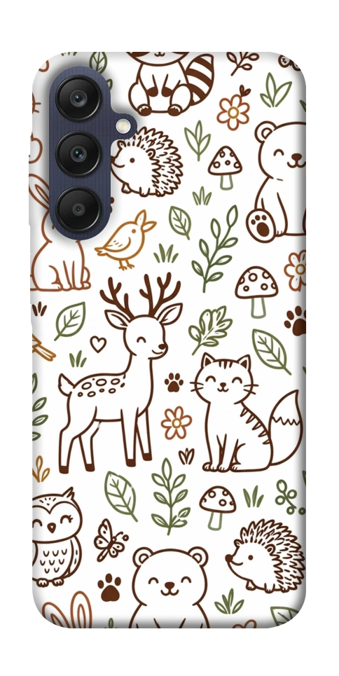 Чехол Wildlife pattern для Galaxy A25 5G
