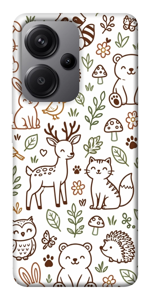 Чохол Wildlife pattern для Xiaomi Redmi Note 13 Pro+