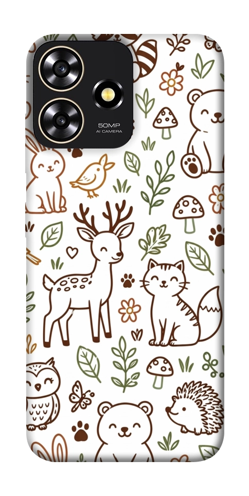 Чохол Wildlife pattern для ZTE Blade A73 4G
