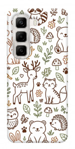 Чохол Wildlife pattern для Infinix Hot 50 4G