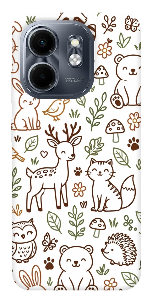 Чохол Wildlife pattern для Infinix Smart 9 4G
