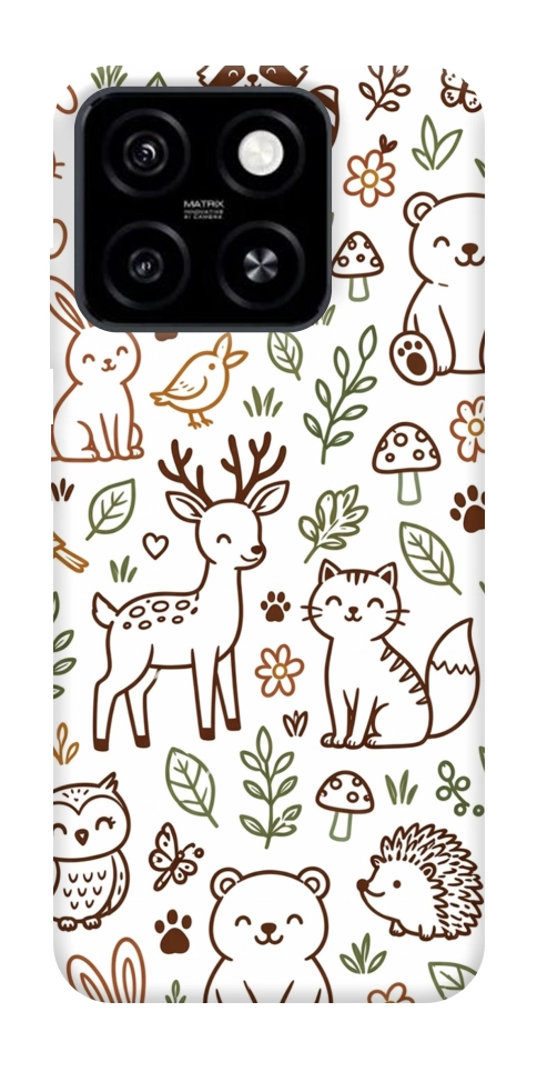 Чохол Wildlife pattern для ZTE Blade A55 4G