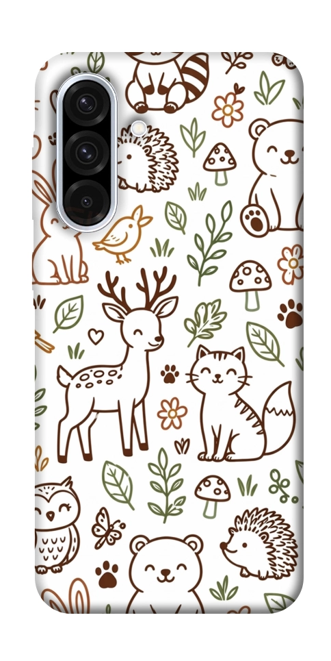 Чехол Wildlife pattern для Galaxy A36 5G