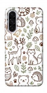 Чехол Wildlife pattern для Galaxy A36 5G