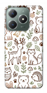 Чехол Wildlife pattern для Realme C61