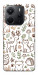 Чехол Wildlife pattern для Xiaomi Redmi Note 14 4G (Int. version)