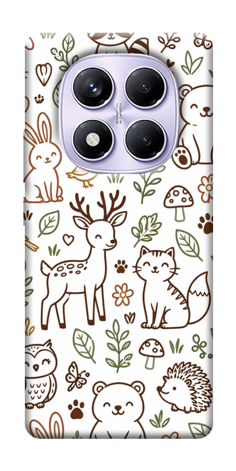 Чохол Wildlife pattern для Xiaomi Poco X7
