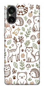 Чехол Wildlife pattern для Sony Xperia 5 V