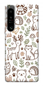 Чехол Wildlife pattern для Sony Xperia 1 IV