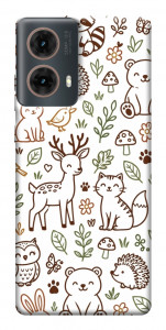 Чохол Wildlife pattern для Motorola Moto G85