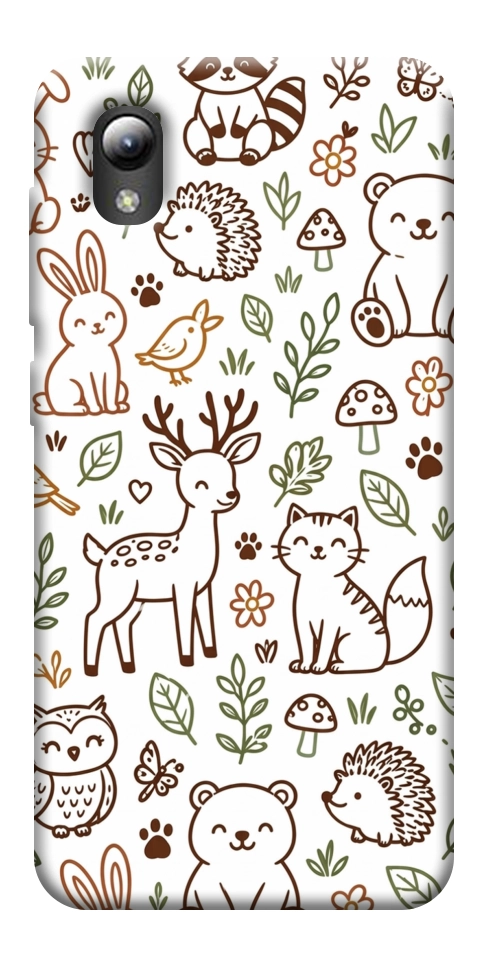Чохол Wildlife pattern для ZTE Blade A3 (2019)