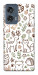 Чехол Wildlife pattern для Motorola Edge 50 Fusion