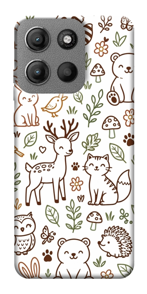 Чохол Wildlife pattern для Motorola Moto G15 4G