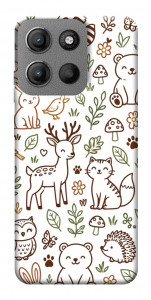 Чохол Wildlife pattern для Motorola Moto G15 4G