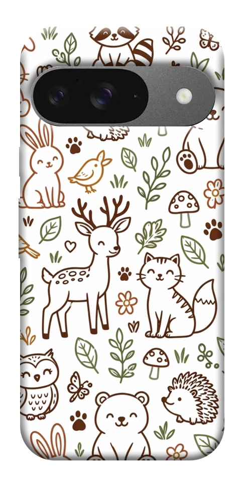 Чохол Wildlife pattern для Google Pixel 10