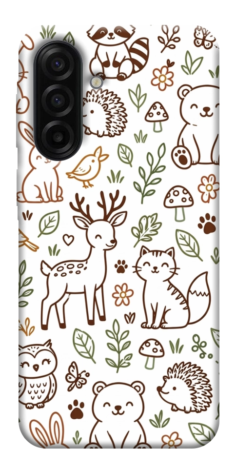 Чехол Wildlife pattern для Galaxy A17 5G