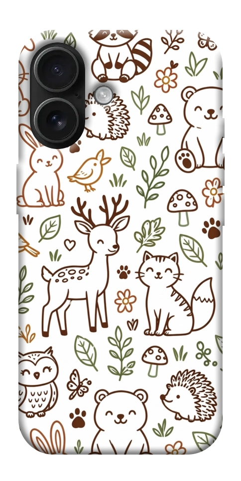 Чохол Wildlife pattern для iPhone 17