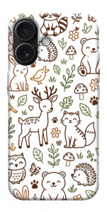 Чохол Wildlife pattern для iPhone 17
