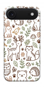 Чехол Wildlife pattern для iPhone 17 Air