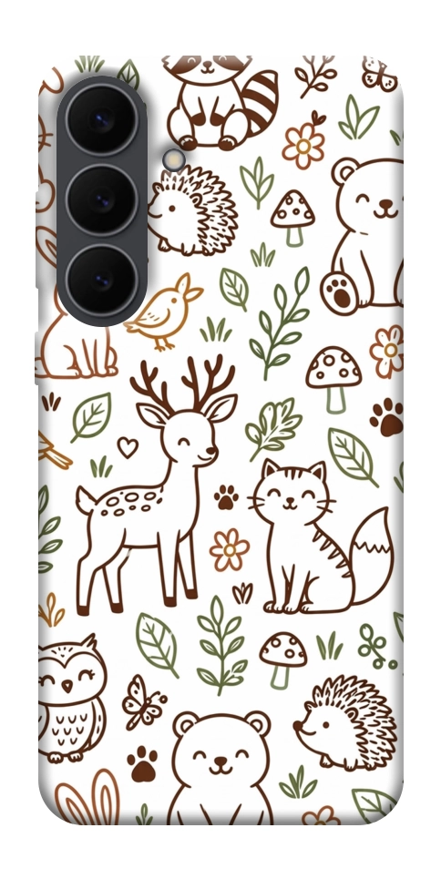 Чехол Wildlife pattern для Galaxy S25 FE