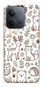 Чехол Wildlife pattern для Xiaomi Redmi 15C (Europe version)