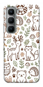 Чехол Wildlife pattern для Infinix Hot 60 Pro+