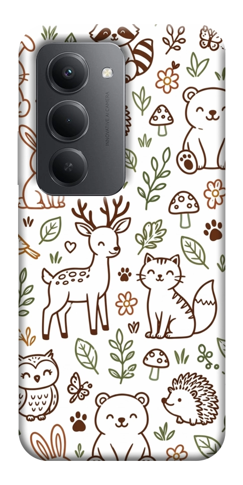 Чохол Wildlife pattern для Xiaomi Redmi 15 (Europe version)