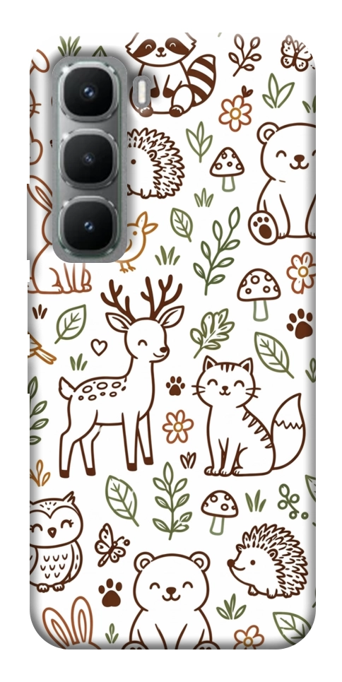 Чохол Wildlife pattern для Infinix Hot 60