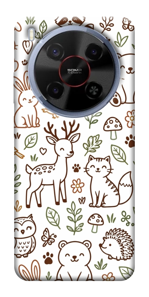 Чохол Wildlife pattern для ZTE Nubia V70 Max