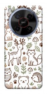 Чохол Wildlife pattern для ZTE Nubia V70 Max