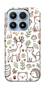Чехол Wildlife pattern для Xiaomi 17