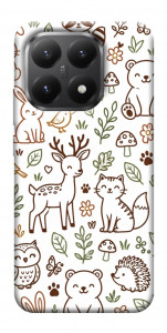 Чехол Wildlife pattern для Xiaomi 15T
